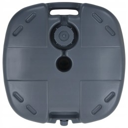 Skėčio pagrindas, pilkas, pripildytas smėlio/vandens