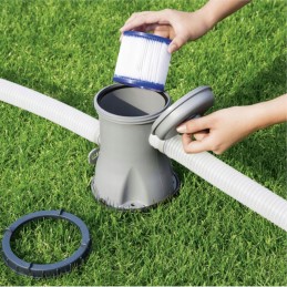 Filtrai 2 x filtrai baseino siurbliui, 1249 l tipo ir 2 bestway dalys