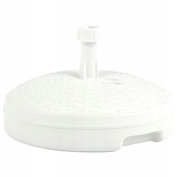 Skėčio pagrindas 20l, balto plastiko rotango
