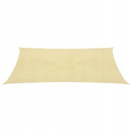 Apsauginė nuo saulės burė 160 g m2 smėlio spalvos 2x3 m