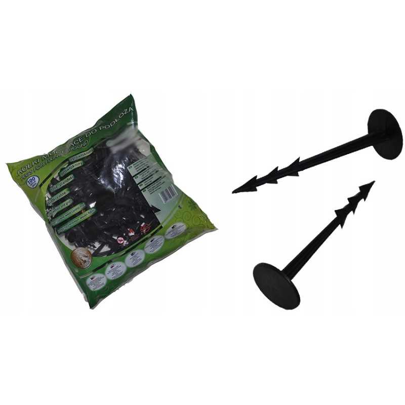 Inkariniai kaiščiai kaiščiai agrotekstilei agrotekstilei 100vnt 12,5cm tvirti inkarai