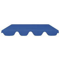 Sodo sūpynių užvalkalas, mėlynas, 188/168x145/110cm