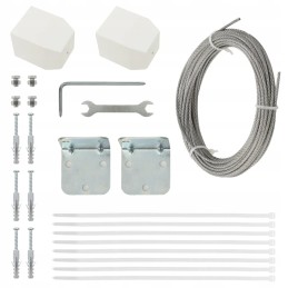 Vidaxl balkono ekranas šviesiai žalios spalvos 100x240 cm oksfordo audinio