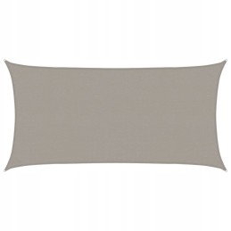 Šešėlinė burė 160g/m² šviesiai pilka 2x4m HDPE