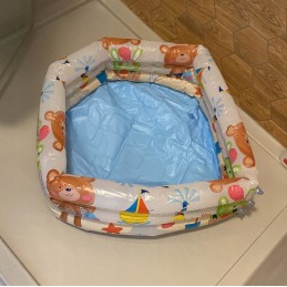 Pripučiamas baseinas vaikams 1 3 metų i61 x 22 cm intex 57106