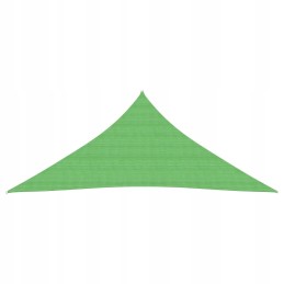 Vidaxl saulės burė 160 g m2 šviesiai žalia 4 5x4 5x4 5 m