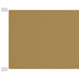 Balkono ekranas 100x360 cm smėlio spalvos oxford