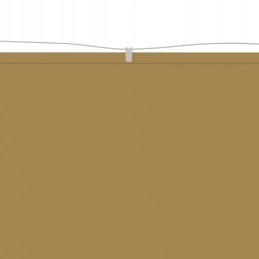 Oxford balkono širma 100x360cm, smėlio spalvos