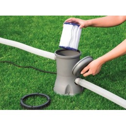 2x baseino filtras baseino siurblio filtras bestway tipo ii baseino filtrai