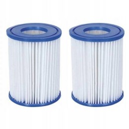 2x baseino siurblio filtras, bestway įdėklai