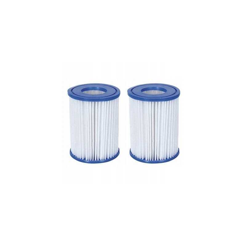 2x baseino siurblio filtras, bestway įdėklai