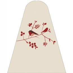 Apsauginis neaustinis maišelis su linksmu buože