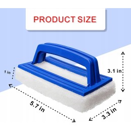 Rankinis kempinės baseino šepetys