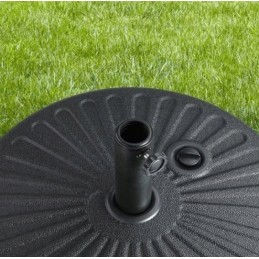 Pildāma dārza lietussarga pamatne oe 48 42 28 mm melna