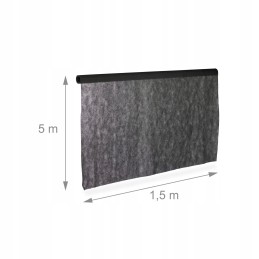 Kilimėlis nuo piktžolių 1,5 x 5 m relaxdays