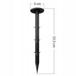 Smeigtukai / kaiščiai agrotekstilei / agrotekstilei tvirtinti 15,5 cm