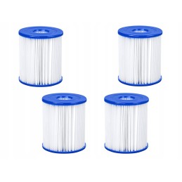 Bestway 4x filtras baseino siurbliui 1249 lh tipo ir 4 vnt