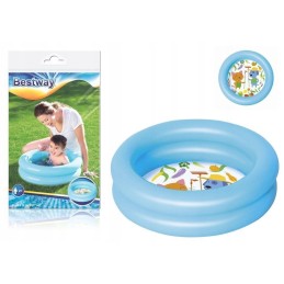 Pripučiamas baseinas vaikams 61cm bestway mėlynai rožinis