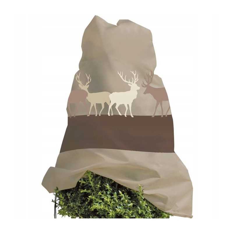 Apsauginis gobtuvas iš neaustinės medžiagos, skirtas elnių bandai