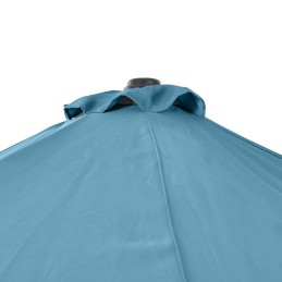 Pusiau apvalus balkono skėtis balkonui, pusiau skėtis 250 cm, turkis