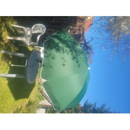 Didelis sodo paplūdimio skėtis, 240 cm, užvalkalas