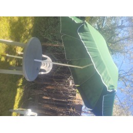 Didelis sodo paplūdimio skėtis, 240 cm, užvalkalas