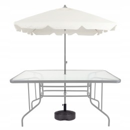 Base for umbrella weight, water filling 22l, mounting diameter 5.4