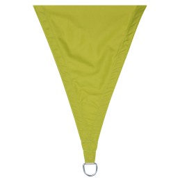 Pavėsinė burė - sodo pavėsis - trikampis 3,6 x 3,6 x 3,6 m - laimo spalva