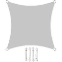 Vandeniui atspari šešėlinė burė 3x3m UV apsauga 93% sodo balkonui