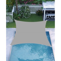 Vandeniui atspari šešėlinė burė 3x3m UV apsauga 93% sodo balkonui