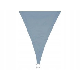 Trikampė sodo pavėsinė burė 3,6 x 3,6 x 3,6 m mėlyna - pilka