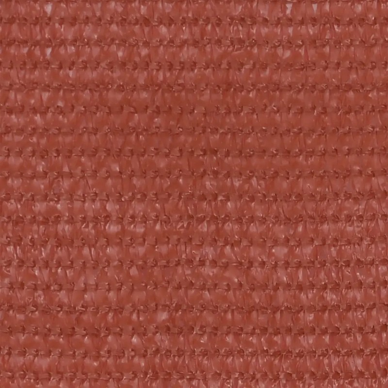 Vidaxl balkono ekranas, terakotos, 120x500 cm, HDPE
