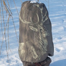 Apsauginis gaubtas iš elnio vilnos