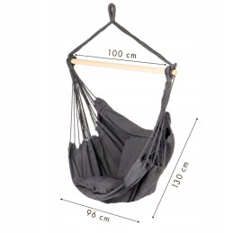 Braziliška pakabinama kėdė, hamakas, sodo sūpynės