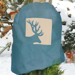 Apsauginis gobtuvas pagamintas iš neaustinių elnio ragų