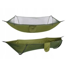 Išgyvenimo turistinis hamakas, tinklelis nuo uodų, piknikas, didelis, patogus kelionei