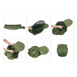 Išgyvenimo turistinis hamakas, tinklelis nuo uodų, piknikas, didelis, patogus kelionei