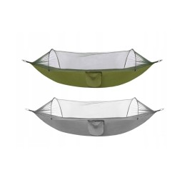 Išgyvenimo turistinis hamakas, tinklelis nuo uodų, piknikas, didelis, patogus kelionei