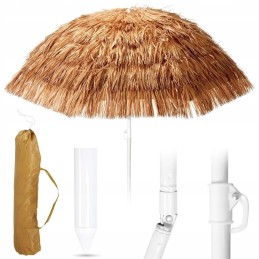 Havajų rafijos sodo skėtis 155 cm