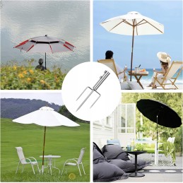 Umbrella Stand Peg - Adjustable beach stand, perfect for wind and soft sand!