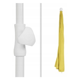 Balkono paplūdimio sodo skėtis, sulankstomas su reguliuojamu užvalkalu, 200 cm