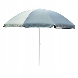 Didelis sodo paplūdimio skėtis, 240 cm, skaldytas grafitas