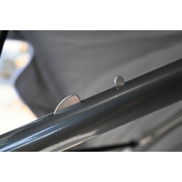 Songmics skėtis nuo saulės, stačiakampis, UV apsauga iki UPF 50+, krepšys, su PA danga, sodui, terasai, balkonui, be stovo