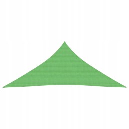 Vidaxl saulės burė 160 g m2 šviesiai žalia 4 5x4 5x4 5 m