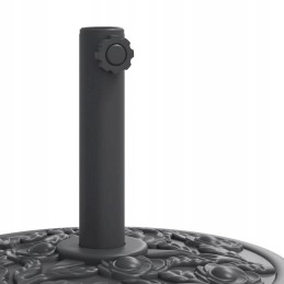Skėčio pagrindas stulpams ø38/48mm 12kg, apvalus