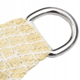 Apsauginė nuo saulės burė 160 g m2, smėlio spalvos