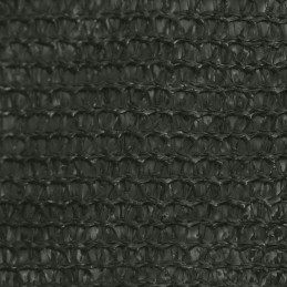 Vidaxl saulės burė 160 g m2 antracito 3x4x5 m HDPE