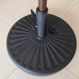 Umbrella base, umbrella weight, round base, black