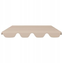 Smėlio spalvos sūpynių užvalkalas 188/168x110/145cm