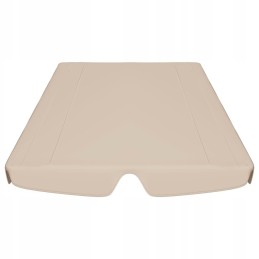 Smėlio spalvos sūpynių užvalkalas 188/168x110/145cm